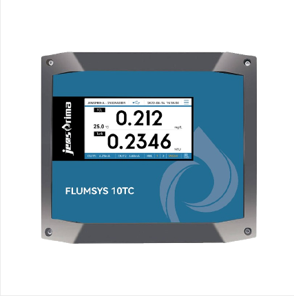 Flumsys 10TC-FT  Dual channel on-line residual chlorine/turbidity analyser